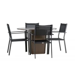 Santa Fe Rund Loungesæt - Havemøbelsæt