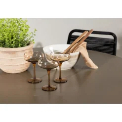 Santa Fe Rund Loungesæt - Havemøbelsæt