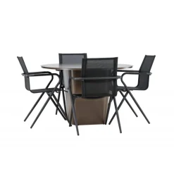 Santa Fe Rund Loungesæt - Havemøbelsæt