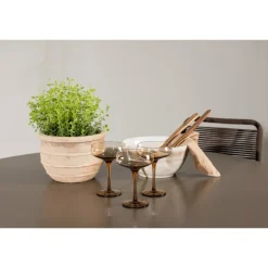 Santa Fe Rund Loungesæt - Havemøbelsæt