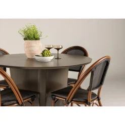 Santa Fe Rund Loungesæt - Havemøbelsæt