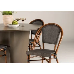 Santa Fe Rund Loungesæt - Havemøbelsæt