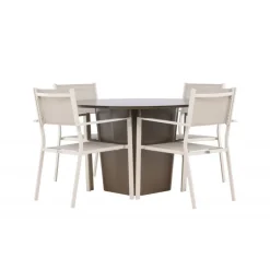 Santa Fe Rund Loungesæt - Havemøbelsæt