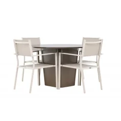 Santa Fe Rund Loungesæt - Havemøbelsæt