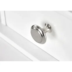 SARA kommodekonsol med skammel, Hvid mat