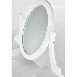 SARA kommodekonsol med skammel, Hvid mat