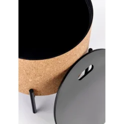 SASHA, sofabord, Naturlig - Sort