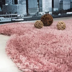 Schaffel 1000 tæppe - Rosa