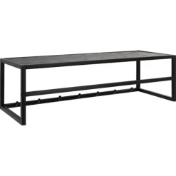 Seaford knagerække sort metal