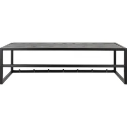 Seaford knagerække sort metal