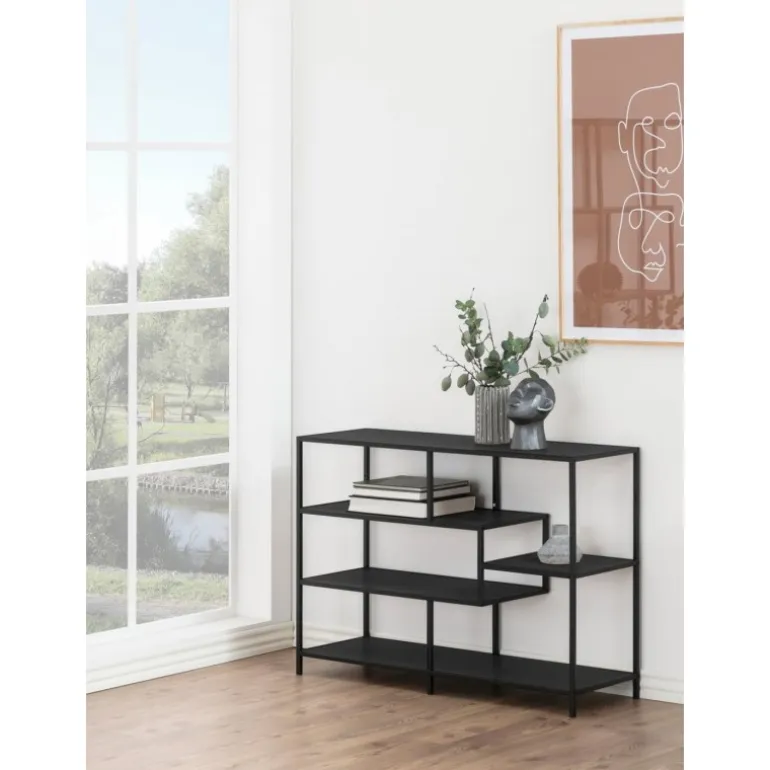 Seaford reol sort MDF