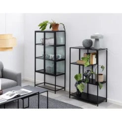 Seaford reol sort MDF