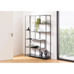 Seaford reol sort MDF