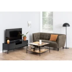 Seaford TV bord sort MDF