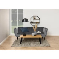 Seaford væghylde naturlig MDF 77 cm