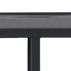 Seaford væghylde sort MDF 77 cm