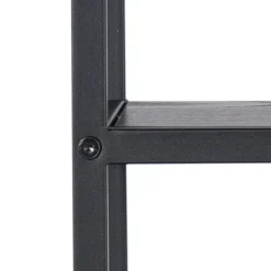 Seaford væghylde sort MDF 77 cm