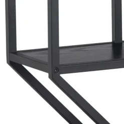 Seaford væghylde sort MDF 77 cm