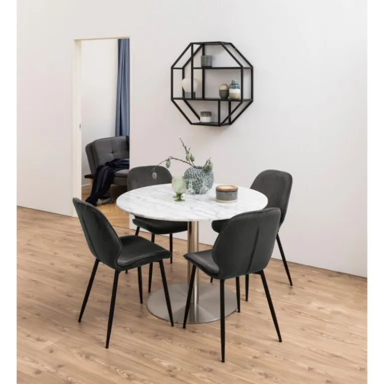 Seaford væghylde sort MDF 77 cm