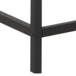 Seaford vitrine sort metal