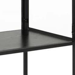 Seaford vitrine sort metal