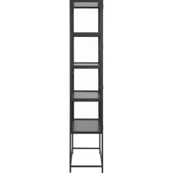 Seaford vitrine sort metal