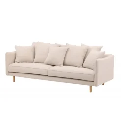 Segelskaren 3 personers Sofa - Beige stof