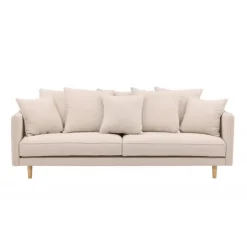 Segelskaren 3 personers Sofa - Beige stof