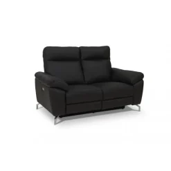 Selesta 2 Personers sofa Sort Læder