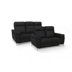 Selesta 3 Personers sofa Sort Stof