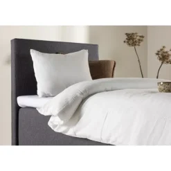 Seng kontinentalseng 90x200 - Mørkegrå