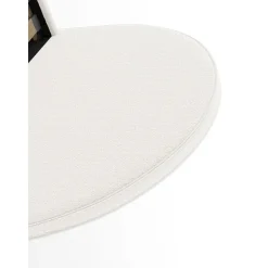 Seng med opbevaring 90 × 200 cm – Moon, hvid bouclé