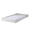 Seng med opbevaring – Robin underseng 90 × 190 cm, hvid