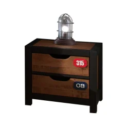 Sengebord i massivt fyr – Alex Natbord, natur