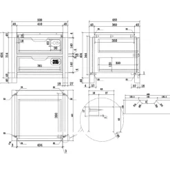 Sengebord i massivt fyr – Alex Natbord, natur
