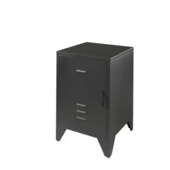 Sengebord i metal – Bronxx, sort