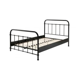 Sengeramme metal 120 x 200 – New York, sort