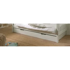 Sengeskuffe 90 x 190 cm – Fritz, hvid