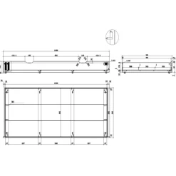 Sengeskuffe i fyr – Alex (90 × 190 cm) – Natur