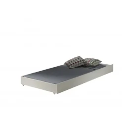 Sengeskuffe med ekstra soveplads 90 x 190 cm – Pino, hvid