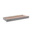 Sengeskuffe med gæsteseng 90 x 190 cm – grå (Pino)