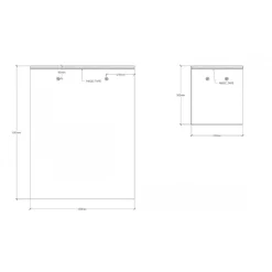 Sengetæppe/forhæng til halvhøj seng – Noah Tekstil, beige