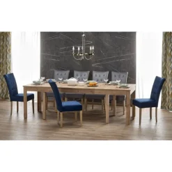 SEWERYN Spisebord med udtræk, håndværkseg