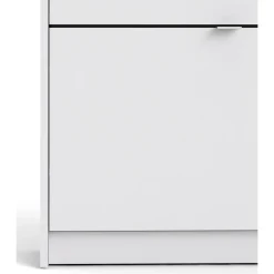 Shoes Skoskab 3 klaplåger m. 1 rum - Hvid