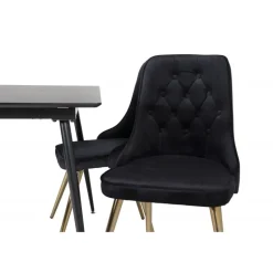 Silar e Spisebordssæt - Sort og Natur