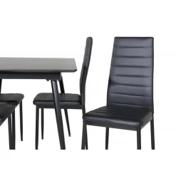 Silar Spisebordssæt - Sort