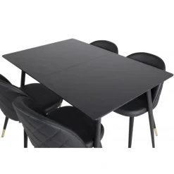 Silar Spisebordssæt - Sort