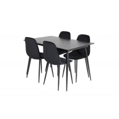 Silar Spisebordssæt - Sort