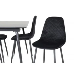 Silar Spisebordssæt - Sort