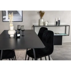 Silar Spisebordssæt - Sort